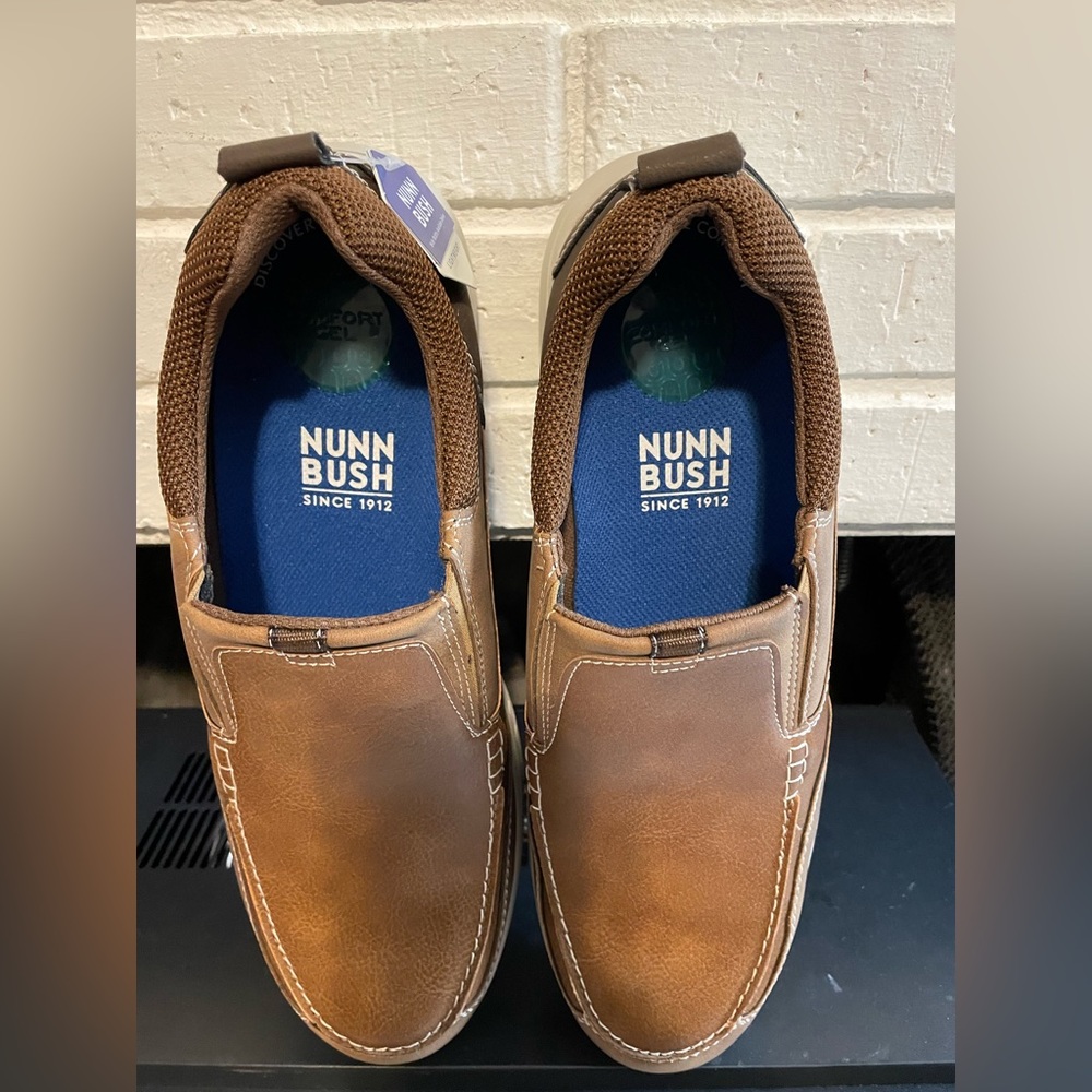 Brand new men’s nun bush size 14 Conway slip on shoes